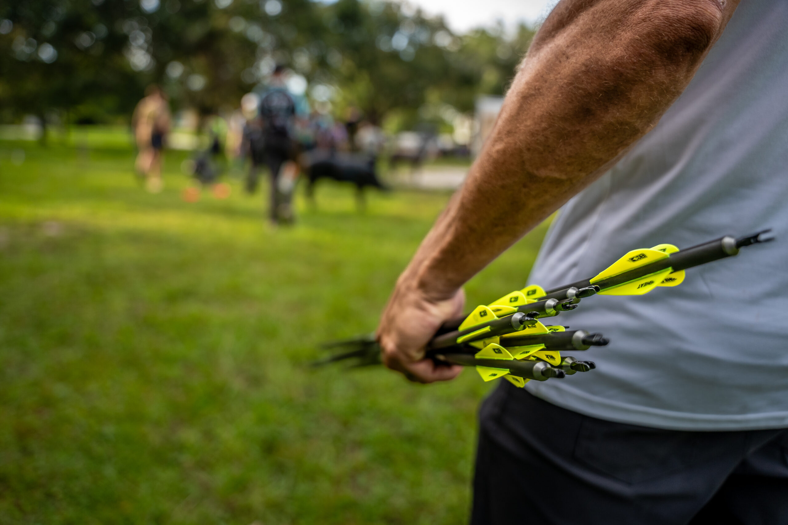 Custom arrow builds at Archery Sarasota, purpose-built arrows for tournament, hunting, and TAC archers in Sarasota, FL